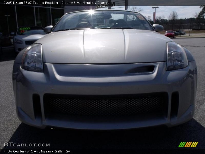 Chrome Silver Metallic / Charcoal 2005 Nissan 350Z Touring Roadster