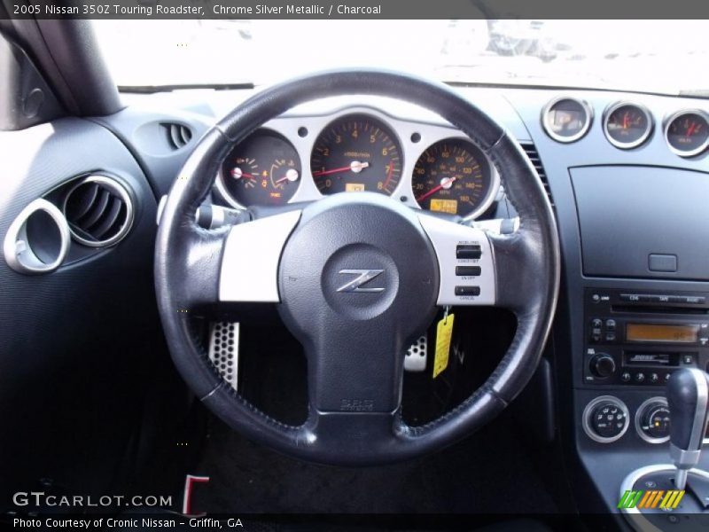 Chrome Silver Metallic / Charcoal 2005 Nissan 350Z Touring Roadster