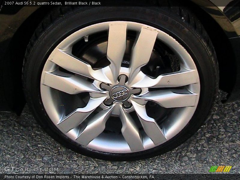 Brilliant Black / Black 2007 Audi S6 5.2 quattro Sedan