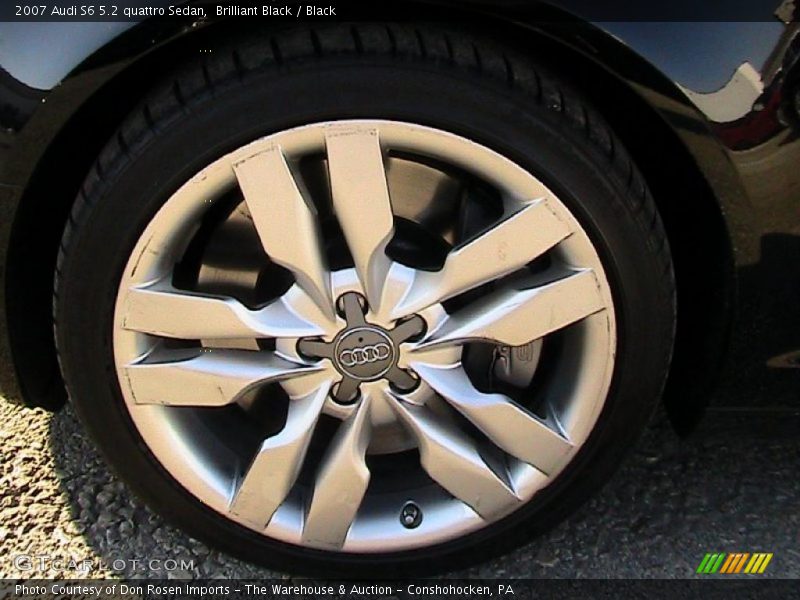 Brilliant Black / Black 2007 Audi S6 5.2 quattro Sedan