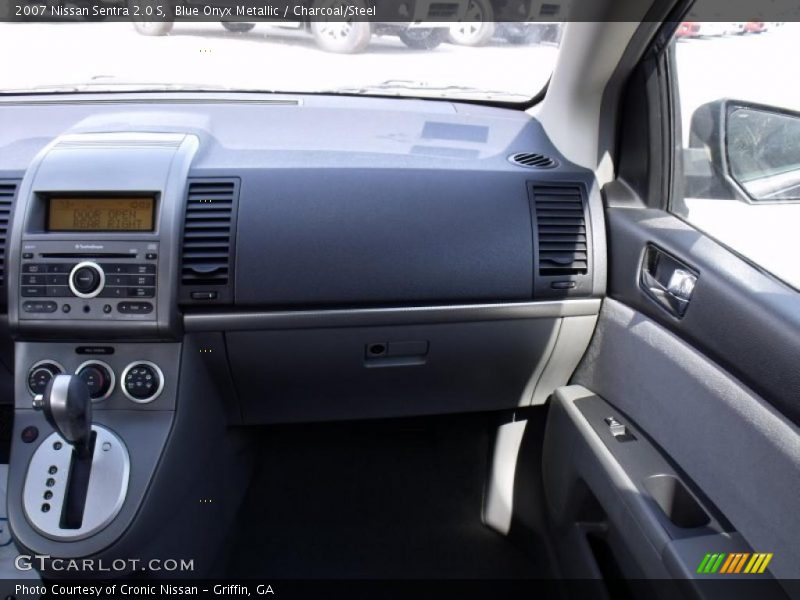 Blue Onyx Metallic / Charcoal/Steel 2007 Nissan Sentra 2.0 S