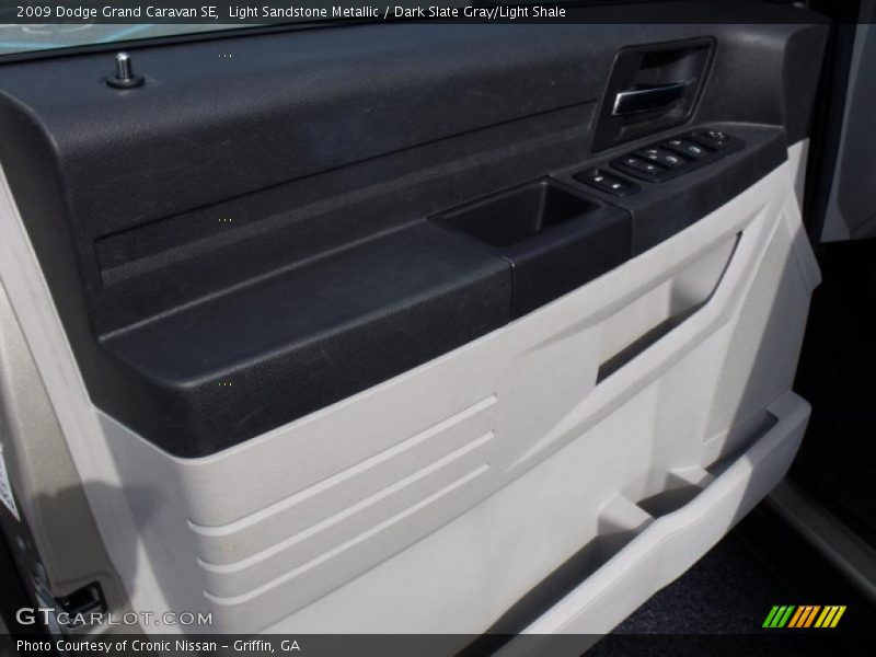 Light Sandstone Metallic / Dark Slate Gray/Light Shale 2009 Dodge Grand Caravan SE