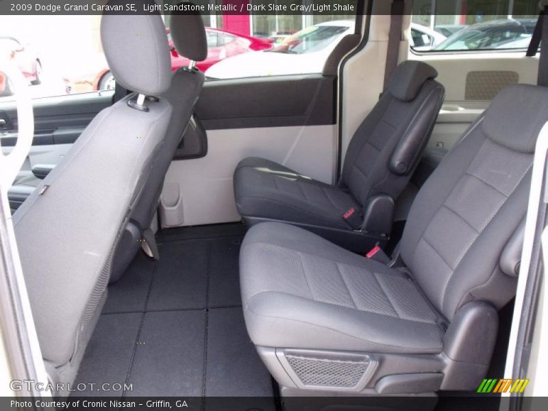 Light Sandstone Metallic / Dark Slate Gray/Light Shale 2009 Dodge Grand Caravan SE