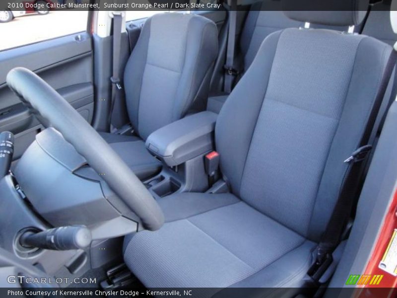 Sunburst Orange Pearl / Dark Slate Gray 2010 Dodge Caliber Mainstreet