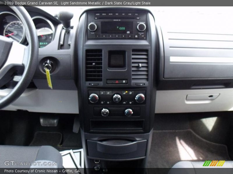 Light Sandstone Metallic / Dark Slate Gray/Light Shale 2009 Dodge Grand Caravan SE