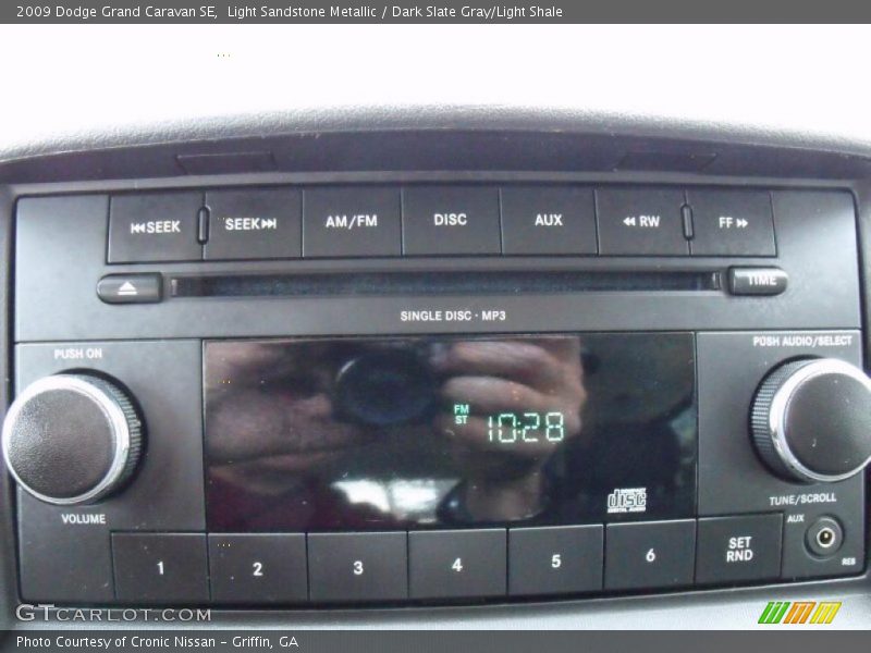 Light Sandstone Metallic / Dark Slate Gray/Light Shale 2009 Dodge Grand Caravan SE