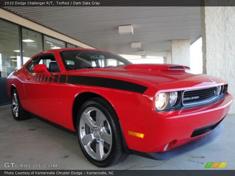 TorRed / Dark Slate Gray 2010 Dodge Challenger R/T