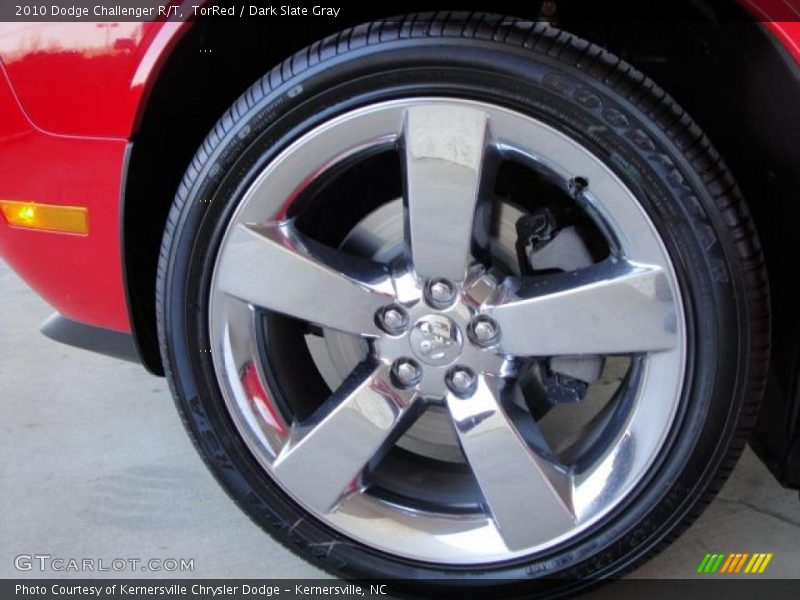 TorRed / Dark Slate Gray 2010 Dodge Challenger R/T