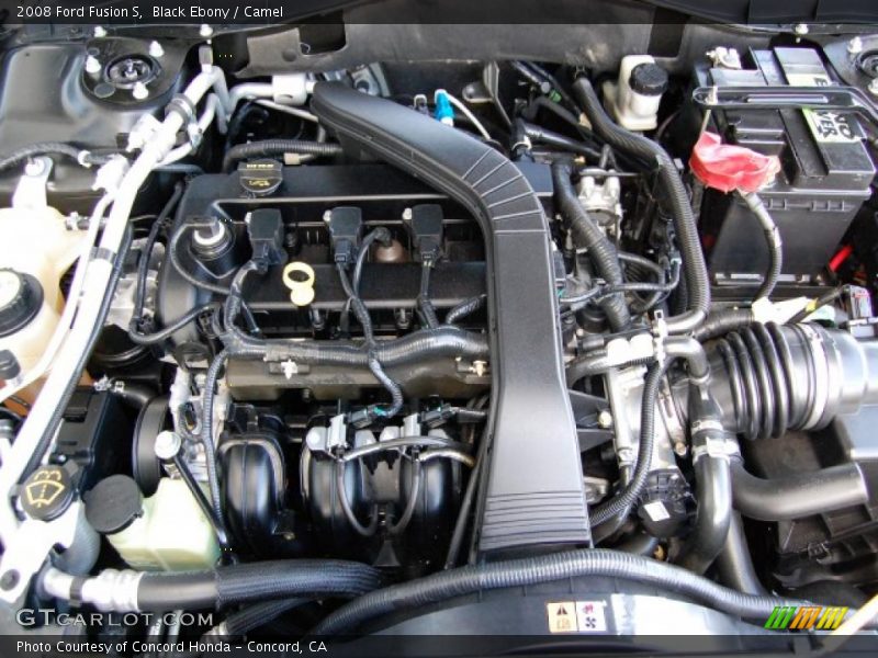 Black Ebony / Camel 2008 Ford Fusion S