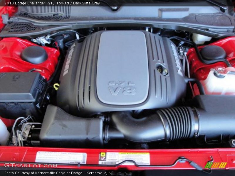 TorRed / Dark Slate Gray 2010 Dodge Challenger R/T