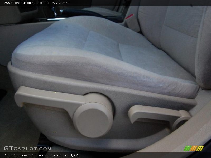 Black Ebony / Camel 2008 Ford Fusion S