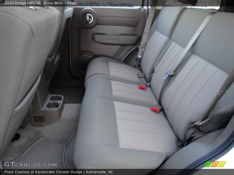 Stone White / Khaki 2010 Dodge Nitro SE