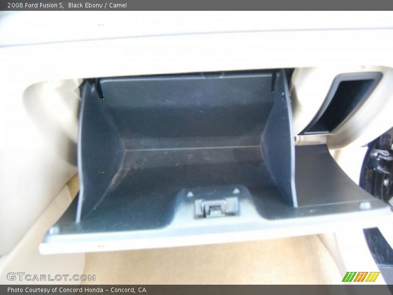 Black Ebony / Camel 2008 Ford Fusion S