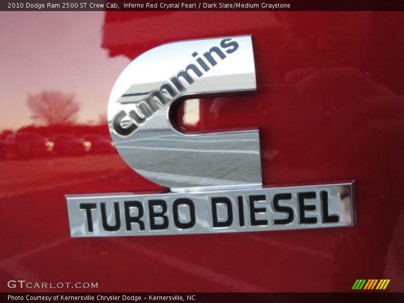 Inferno Red Crystal Pearl / Dark Slate/Medium Graystone 2010 Dodge Ram 2500 ST Crew Cab