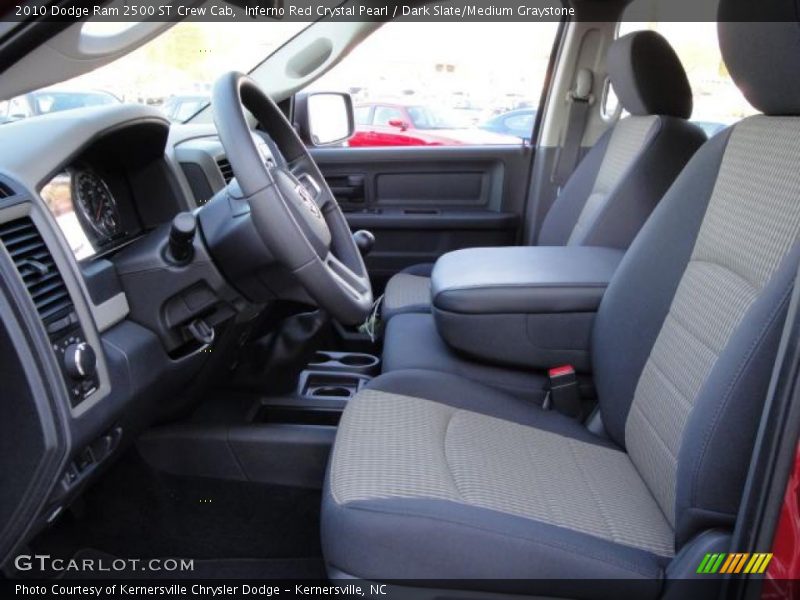 Inferno Red Crystal Pearl / Dark Slate/Medium Graystone 2010 Dodge Ram 2500 ST Crew Cab