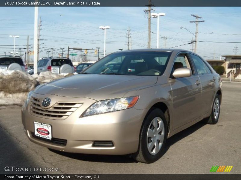 Desert Sand Mica / Bisque 2007 Toyota Camry LE V6