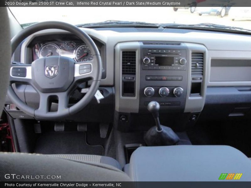 Inferno Red Crystal Pearl / Dark Slate/Medium Graystone 2010 Dodge Ram 2500 ST Crew Cab