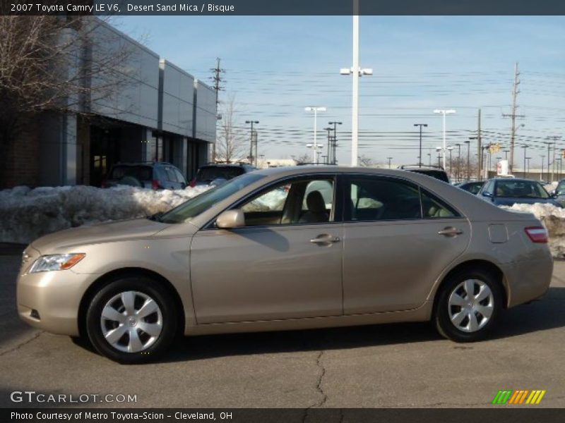 Desert Sand Mica / Bisque 2007 Toyota Camry LE V6