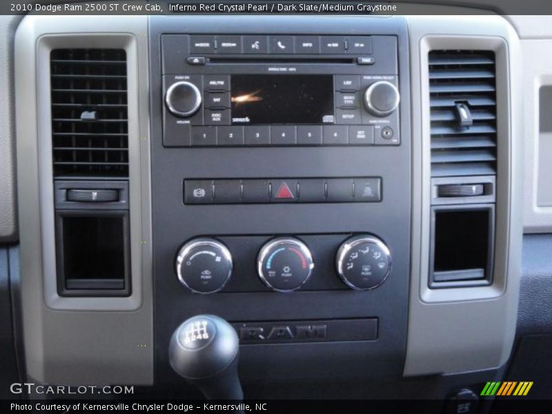 Inferno Red Crystal Pearl / Dark Slate/Medium Graystone 2010 Dodge Ram 2500 ST Crew Cab
