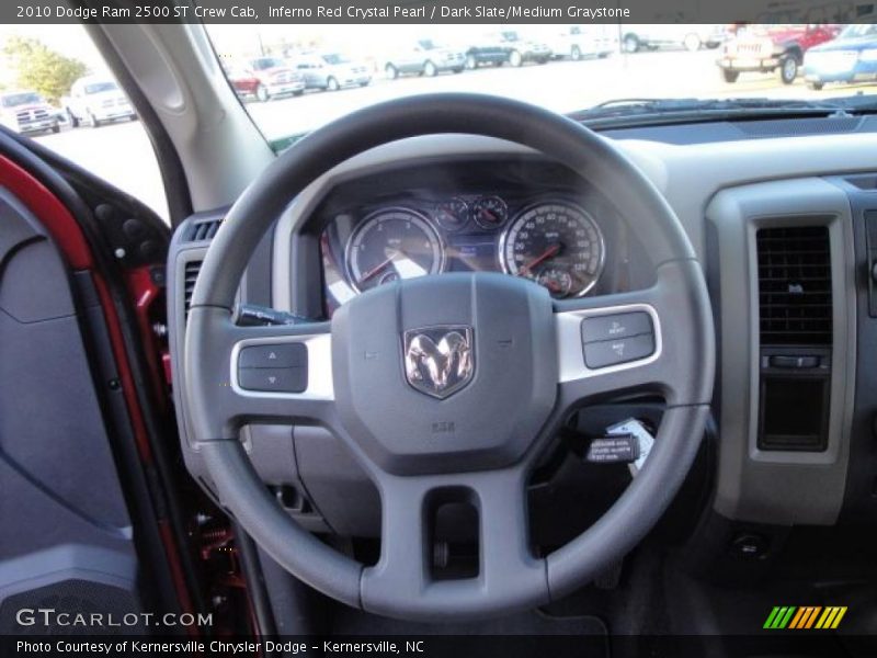 Inferno Red Crystal Pearl / Dark Slate/Medium Graystone 2010 Dodge Ram 2500 ST Crew Cab