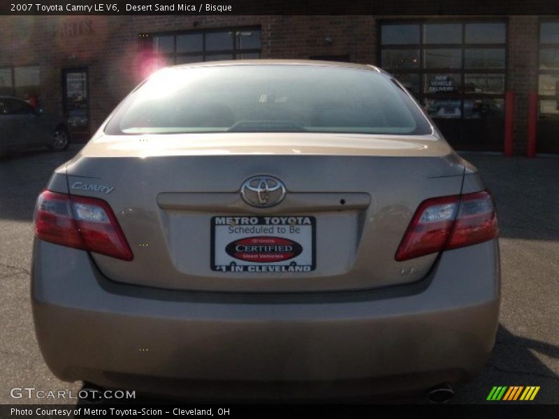 Desert Sand Mica / Bisque 2007 Toyota Camry LE V6