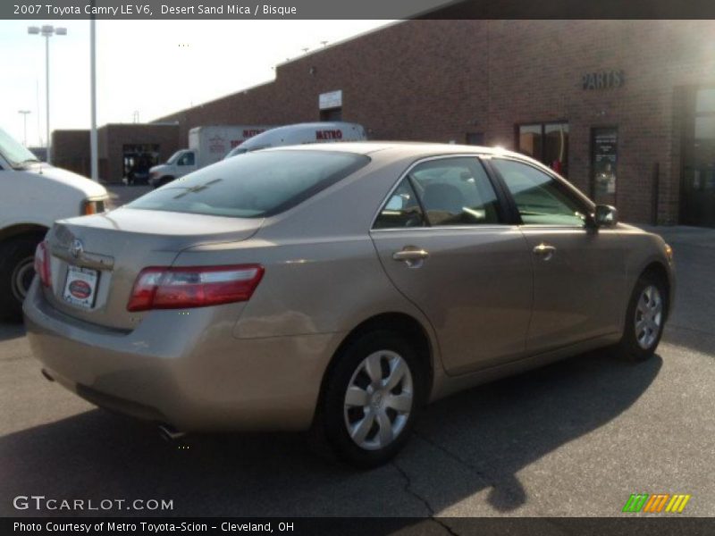 Desert Sand Mica / Bisque 2007 Toyota Camry LE V6