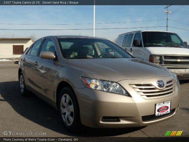 Desert Sand Mica / Bisque 2007 Toyota Camry LE V6