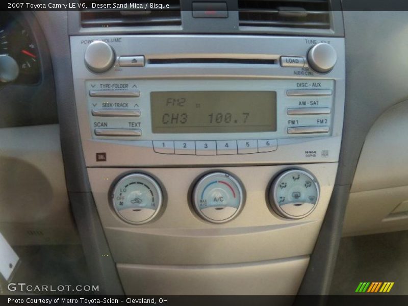 Desert Sand Mica / Bisque 2007 Toyota Camry LE V6