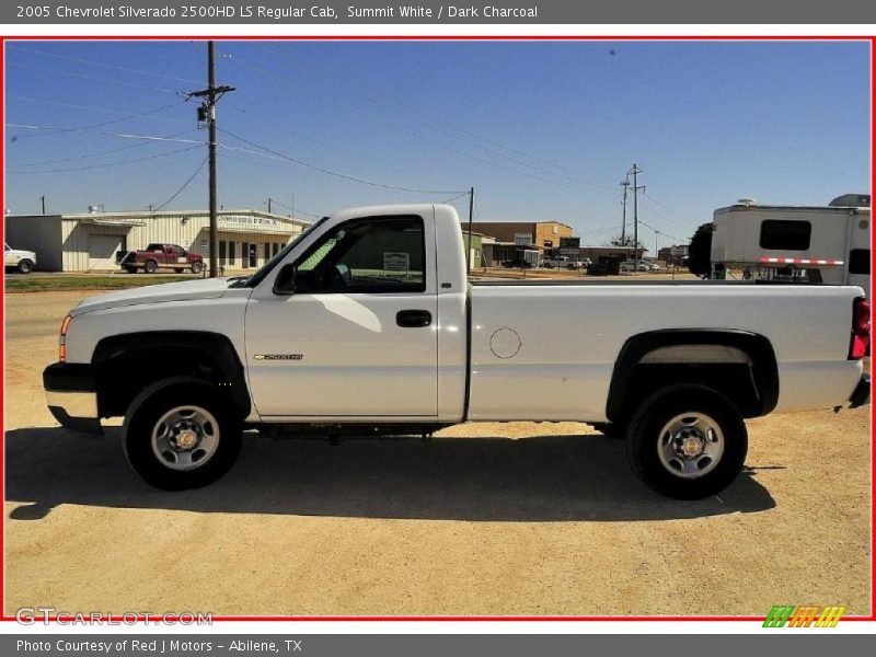 Summit White / Dark Charcoal 2005 Chevrolet Silverado 2500HD LS Regular Cab