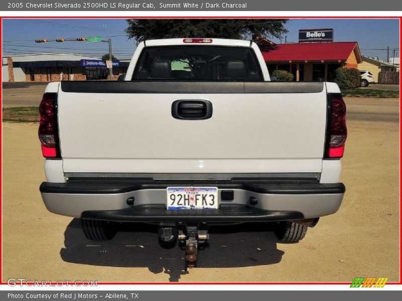 Summit White / Dark Charcoal 2005 Chevrolet Silverado 2500HD LS Regular Cab