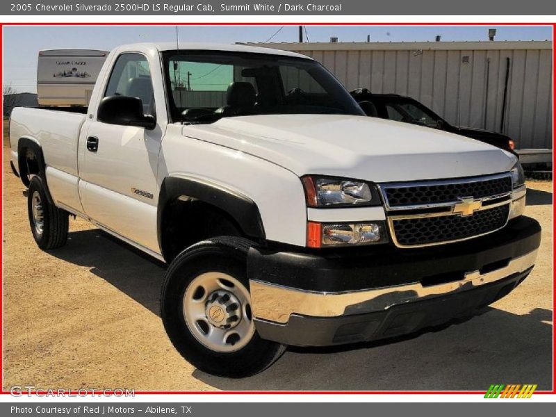Summit White / Dark Charcoal 2005 Chevrolet Silverado 2500HD LS Regular Cab