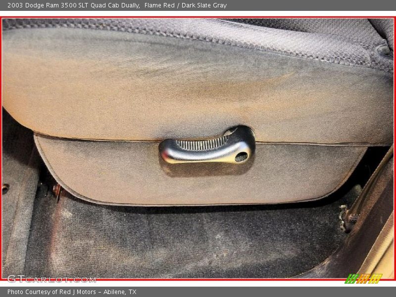 Flame Red / Dark Slate Gray 2003 Dodge Ram 3500 SLT Quad Cab Dually