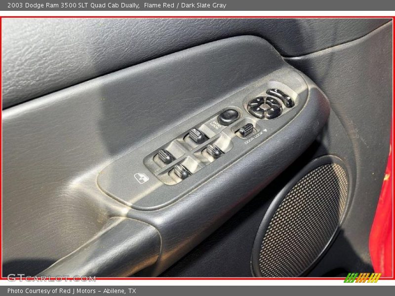 Flame Red / Dark Slate Gray 2003 Dodge Ram 3500 SLT Quad Cab Dually