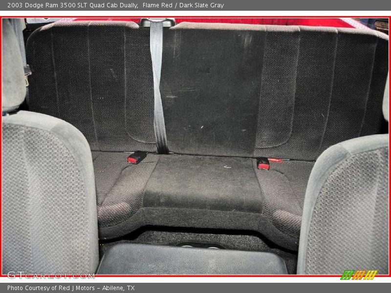 Flame Red / Dark Slate Gray 2003 Dodge Ram 3500 SLT Quad Cab Dually