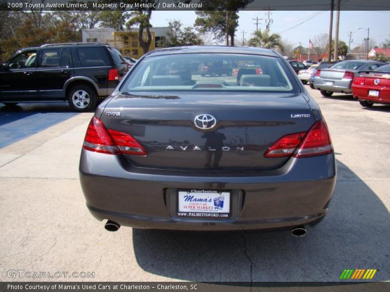 Magnetic Gray Metallic / Dark Charcoal 2008 Toyota Avalon Limited