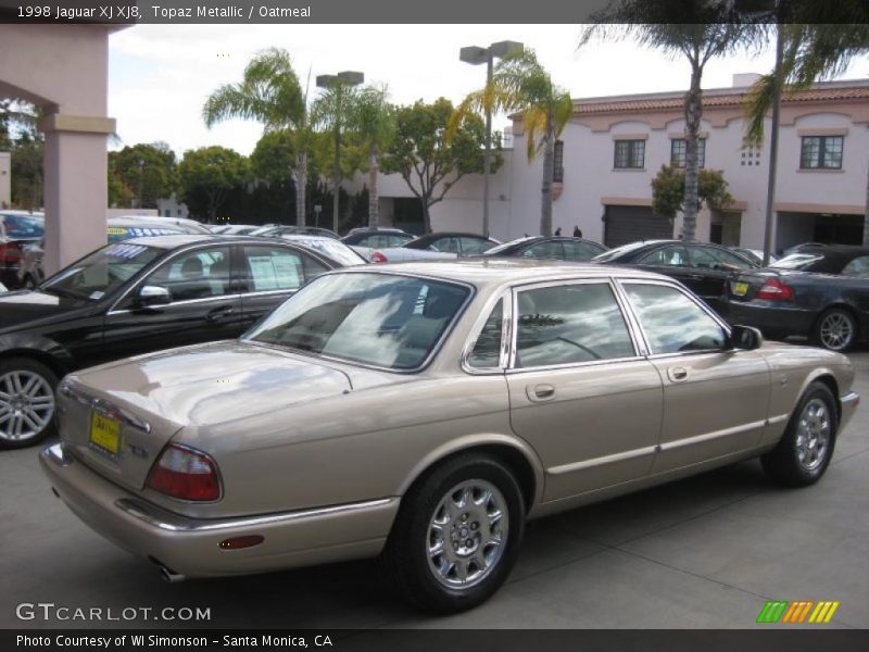 Topaz Metallic / Oatmeal 1998 Jaguar XJ XJ8