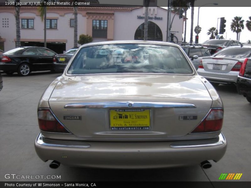 Topaz Metallic / Oatmeal 1998 Jaguar XJ XJ8