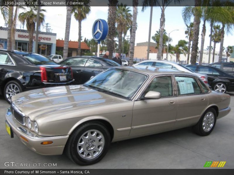 Topaz Metallic / Oatmeal 1998 Jaguar XJ XJ8