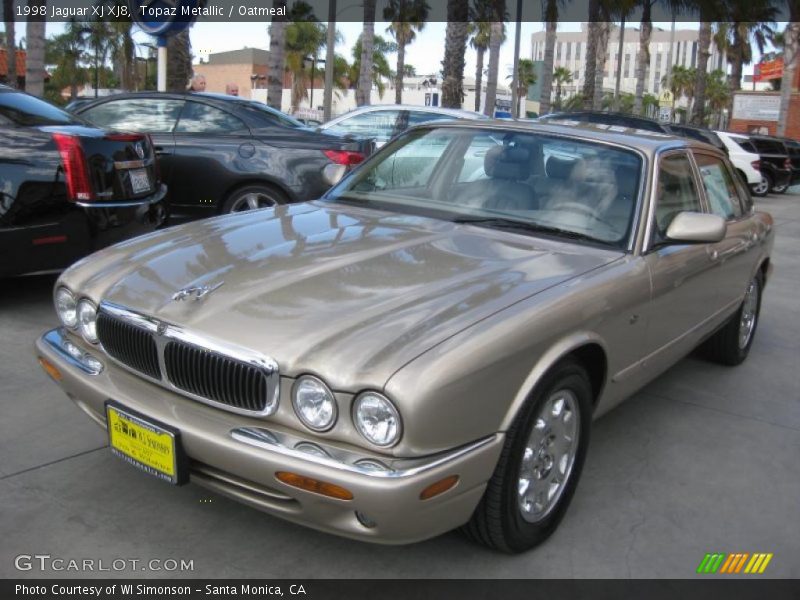 Topaz Metallic / Oatmeal 1998 Jaguar XJ XJ8