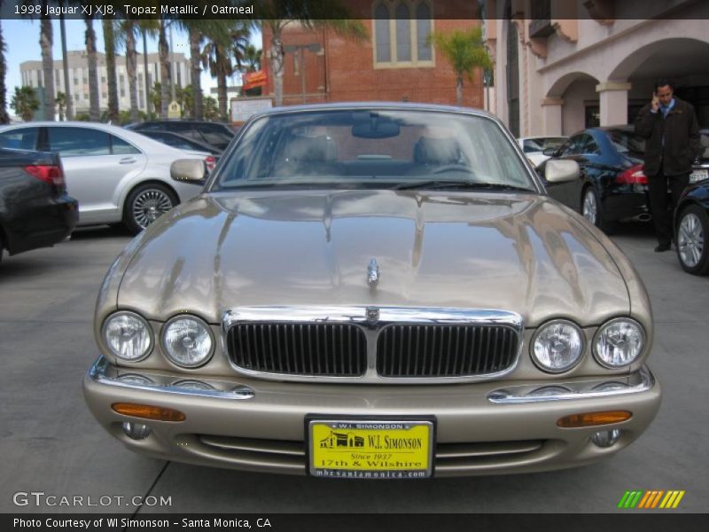 Topaz Metallic / Oatmeal 1998 Jaguar XJ XJ8