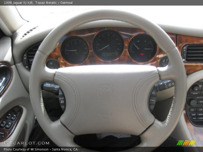 Topaz Metallic / Oatmeal 1998 Jaguar XJ XJ8