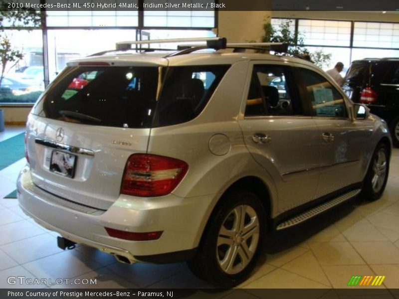 Iridium Silver Metallic / Black 2010 Mercedes-Benz ML 450 Hybrid 4Matic