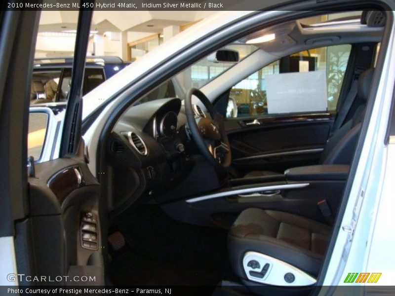 Iridium Silver Metallic / Black 2010 Mercedes-Benz ML 450 Hybrid 4Matic