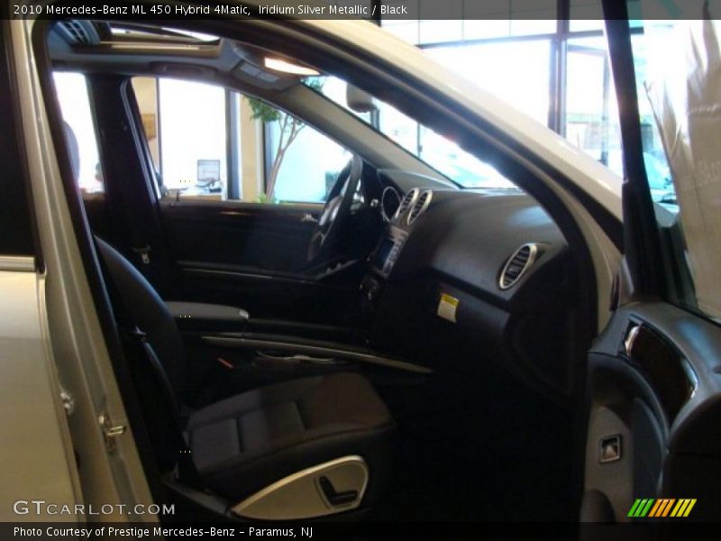 Iridium Silver Metallic / Black 2010 Mercedes-Benz ML 450 Hybrid 4Matic