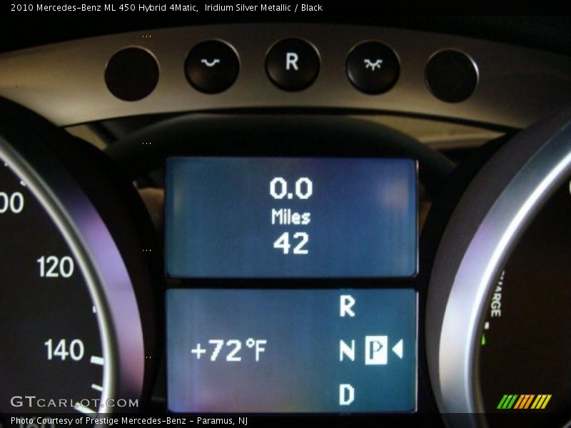 Iridium Silver Metallic / Black 2010 Mercedes-Benz ML 450 Hybrid 4Matic