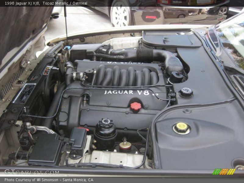 Topaz Metallic / Oatmeal 1998 Jaguar XJ XJ8