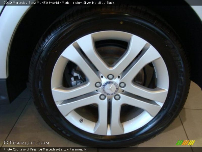 Iridium Silver Metallic / Black 2010 Mercedes-Benz ML 450 Hybrid 4Matic
