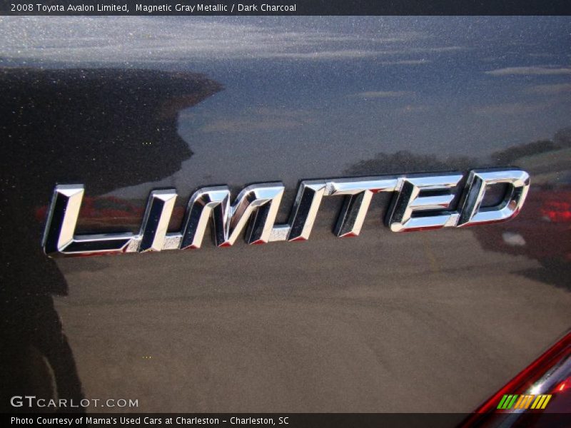 Magnetic Gray Metallic / Dark Charcoal 2008 Toyota Avalon Limited