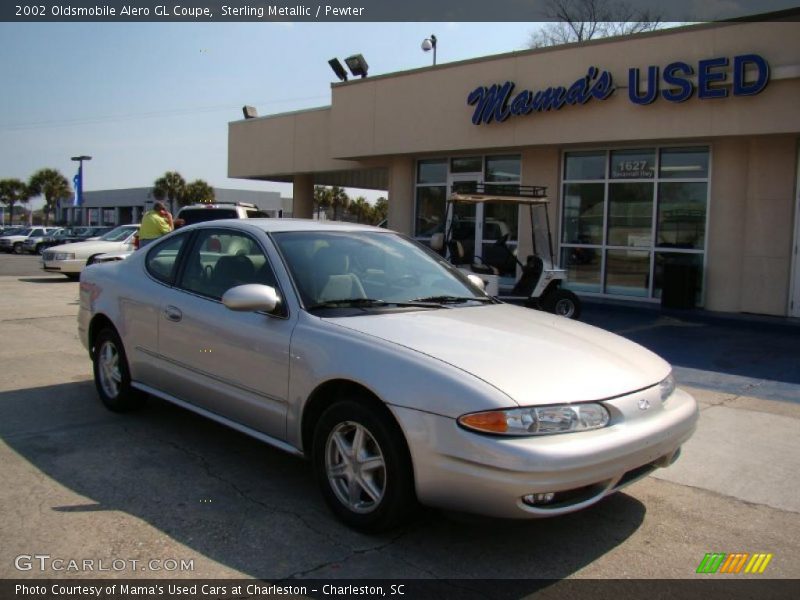 Sterling Metallic / Pewter 2002 Oldsmobile Alero GL Coupe