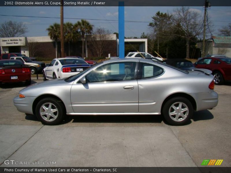 Sterling Metallic / Pewter 2002 Oldsmobile Alero GL Coupe